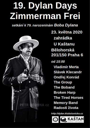 plakát 19. Dylan Days / Zimmerman Frei 2021