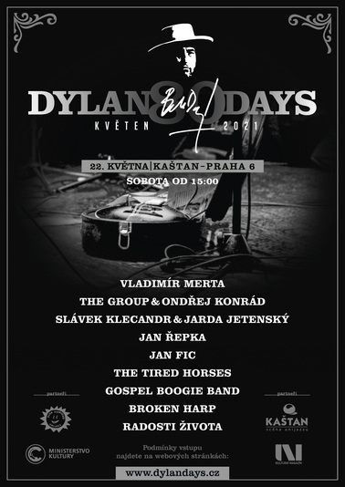 plakát 20. Dylan Days / Zimmerman Frei 2021